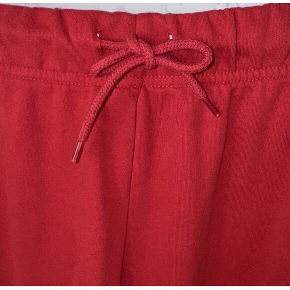 NWT MILKSTAIN Women’s Red Jogger Sweatpants Fleece Size XL - Picture 4 of 8